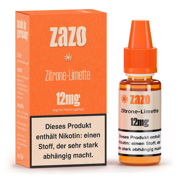 ZAZO Classics Zitrone-Limette Liquid