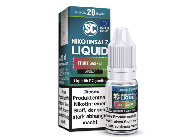SC - Fruit Basket Nikotinsalz Liquid 20mg