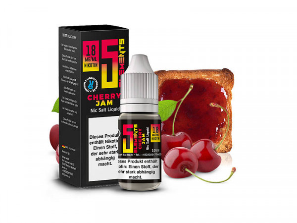 5-ELEMENTS-Cherry-Jam-Nikotinsalz-Liquid-10ml-kaufen