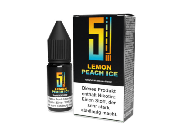 5 Elements Lemon Peach Ice Nikotinsalz Liquid
