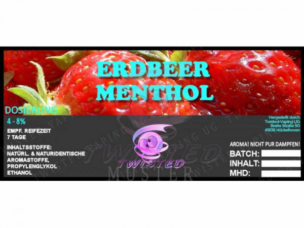Twisted-Aroma-Erdbeer-Menthol-10ml