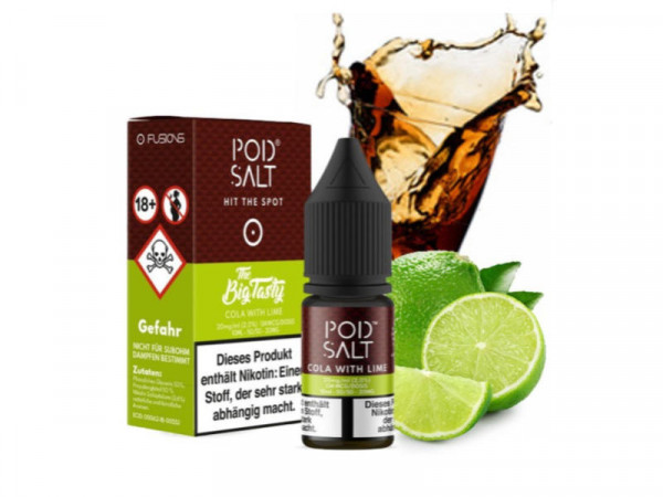 Pod Salt Fusion Cola with Lime Nikotinsalz Liquid