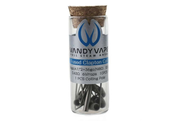 Vandy Vape Prebuilt A1 Ni80 Fused Clapton Coil P14