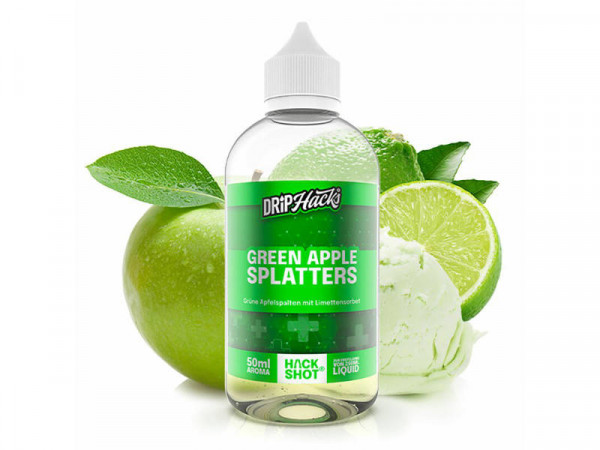 Drip Hacks Green Apple Splatters Aroma 50ml