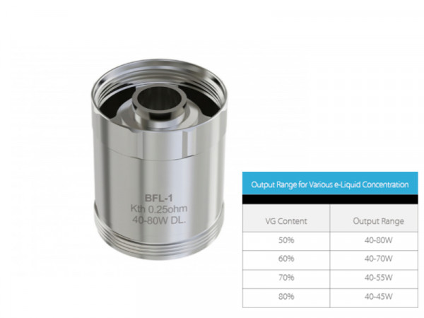 BFL-1 Coils 0,25 Ohm 5 St. Pckg
