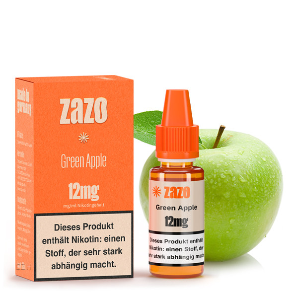 ZAZO Classics Green Apple Liquid