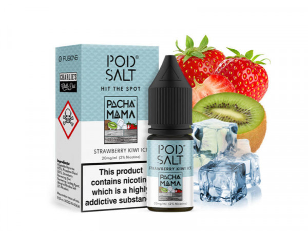 Pod Salt Fusion Pacha Mama Strawberry Kiwi Ice