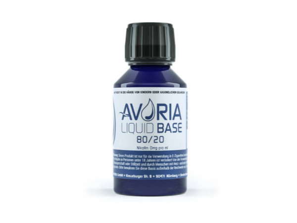 Avoria Liquid Base 80/20 Velvet 250ml