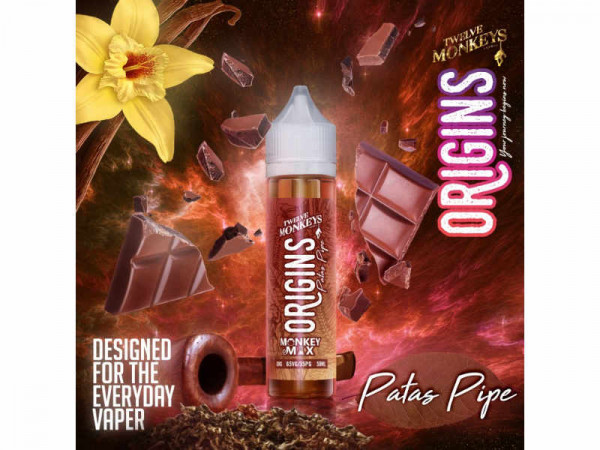 Twelve Monkeys-Origins-Patas-Pipe-50ml-Liquid