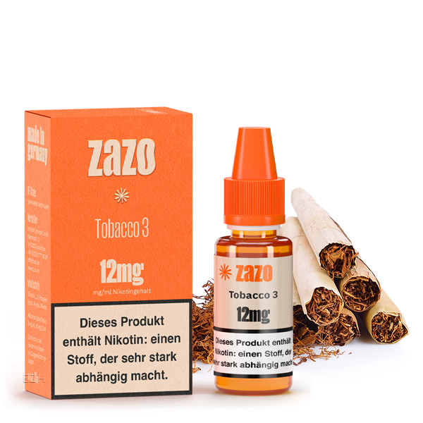 ZAZO Classics Tobacco 3 Liquid