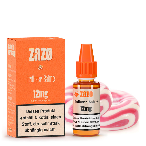 ZAZO Classics Erdbeer-Sahne Liquid