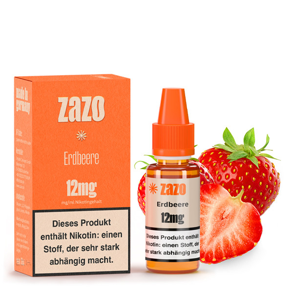 ZAZO Classics Erdbeere Liquid