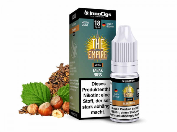 InnoCigs-The-Empire-Tabak-Nuss-E-Liquid-10ml